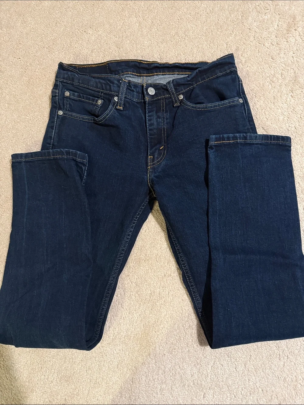 Levi's 511 Slim Fit Men's Deep Indigo Jeans